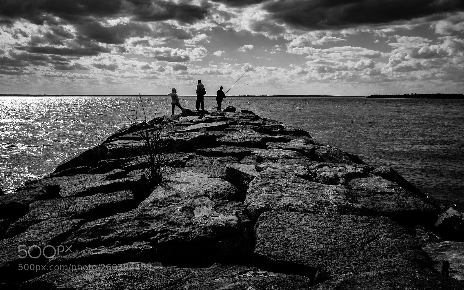 Fujifilm X100F sample photo. Three fishermen photography