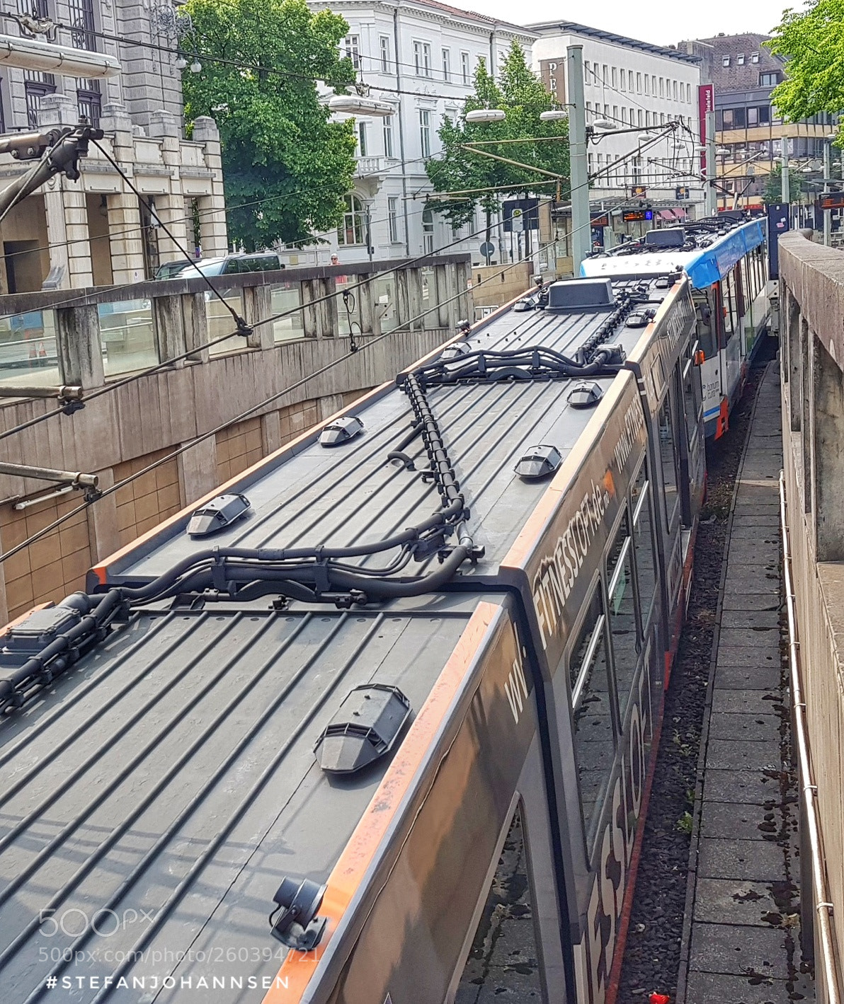 Samsung Galaxy S8 sample photo. Bielefelder strassenbahn photography