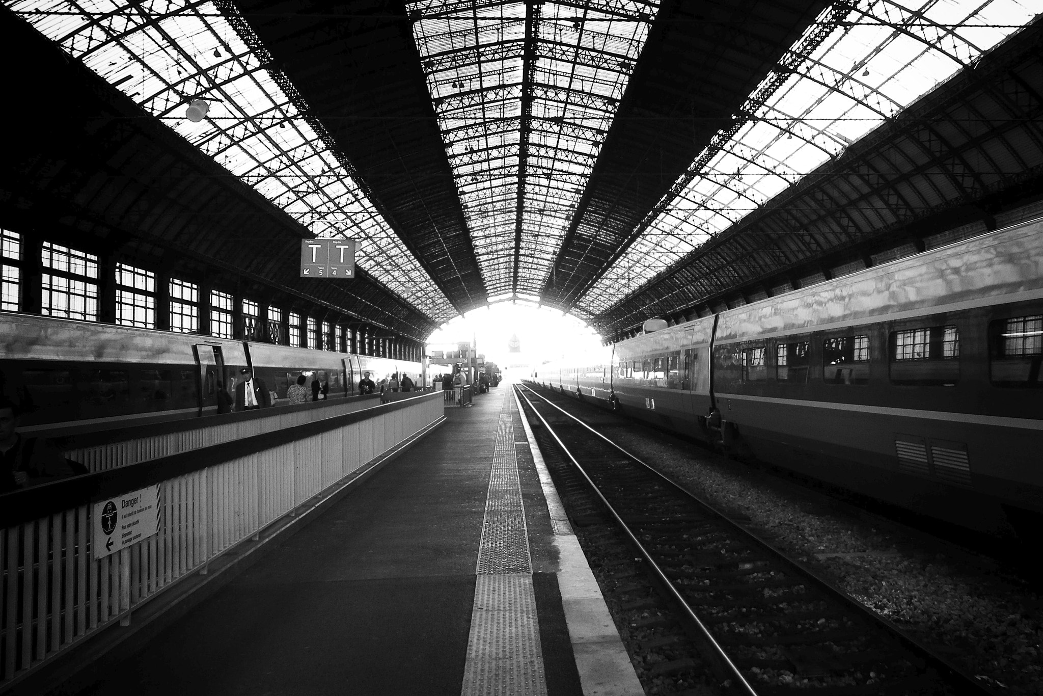 Pentax X90 sample photo. Bordeaux, gare saint-jean, 2011 photography