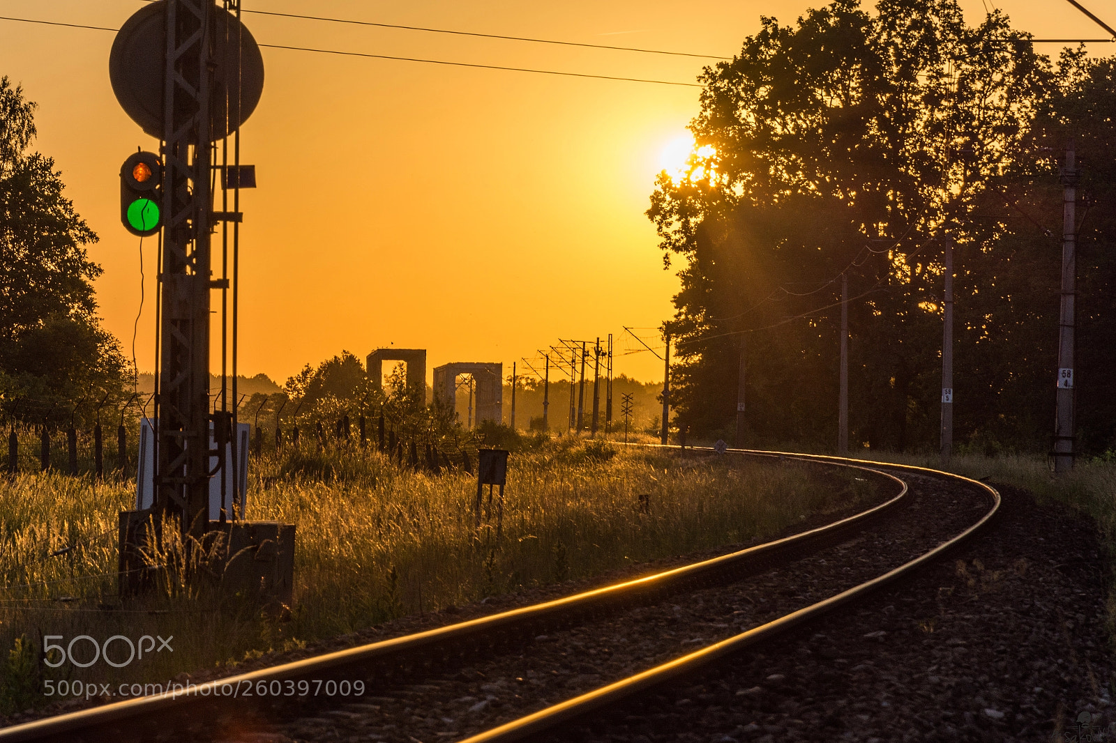 Nikon D7200 sample photo. Railroad tracks photography
