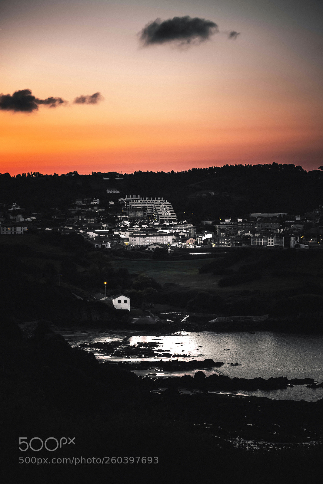 Fujifilm X-T2 sample photo. Luanco sunset photography