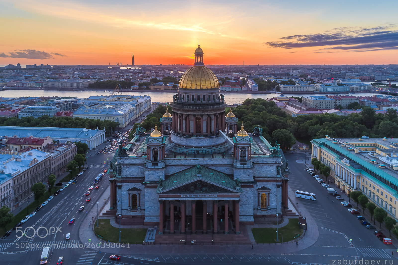 DJI FC6310 sample photo. Saint isaac's cathedral photography