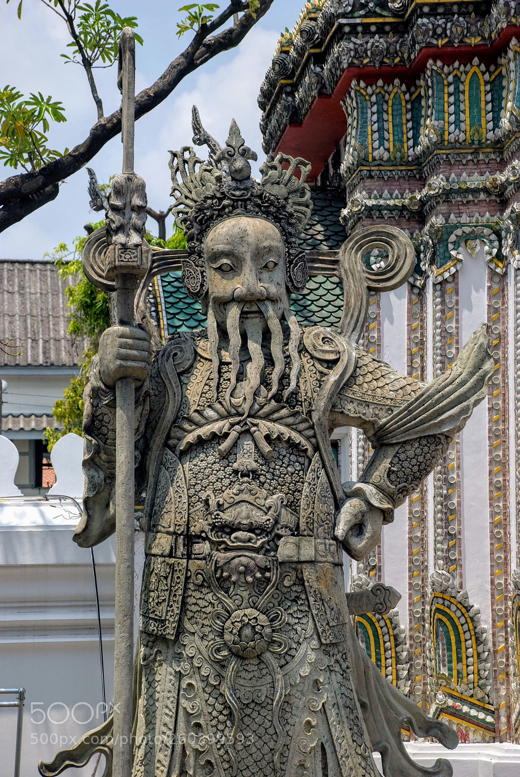 Nikon D80 sample photo. Asian statue photography