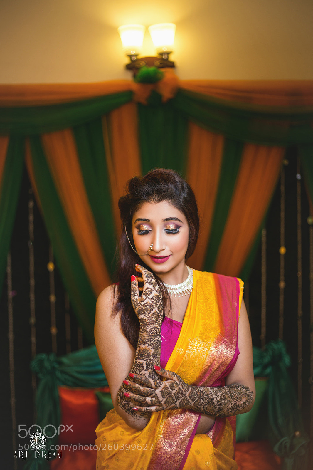 Canon EOS 6D sample photo. "mehendi " portrait photography