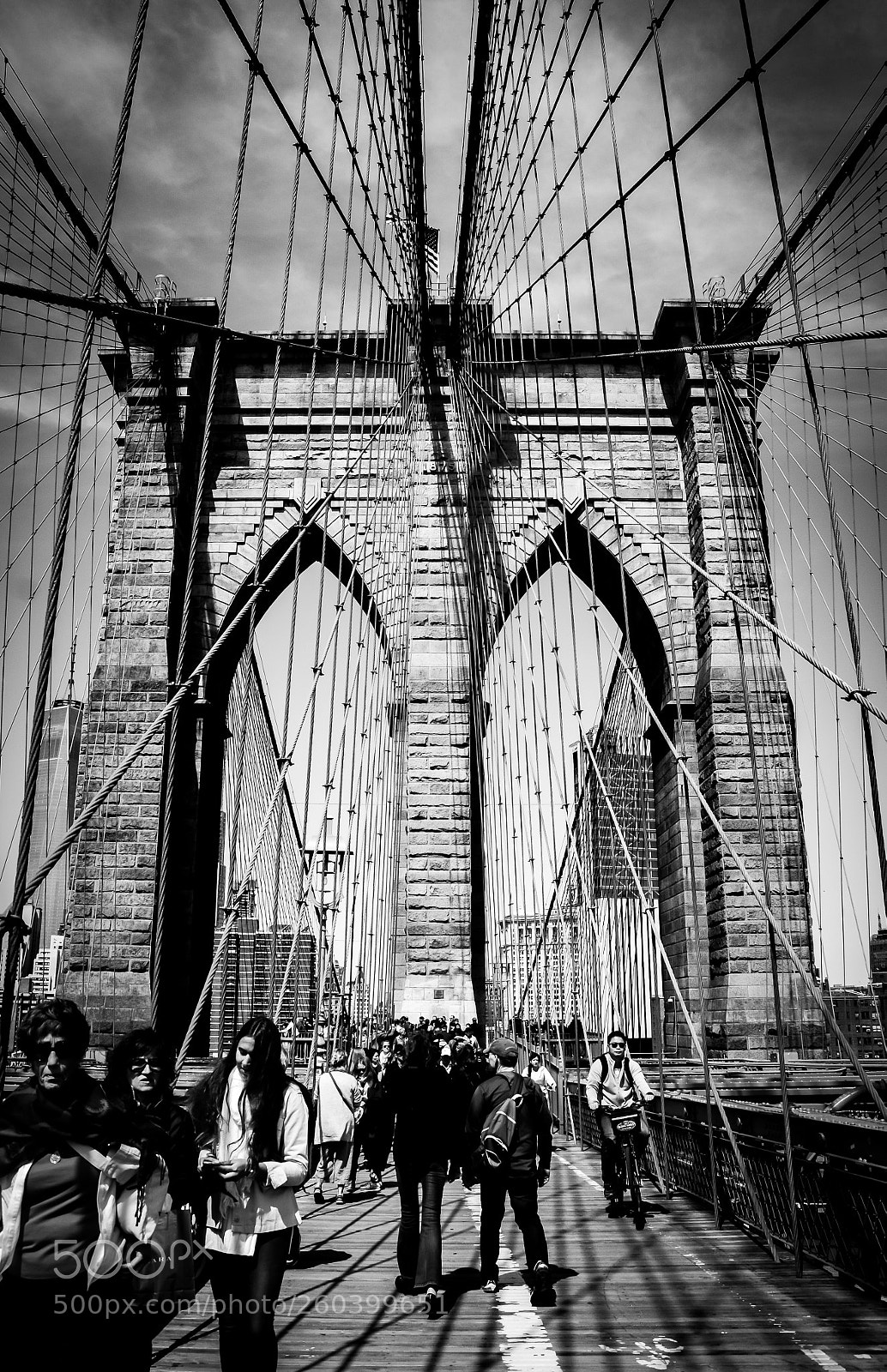 Nikon D7000 sample photo. Manhattan bridge life photography