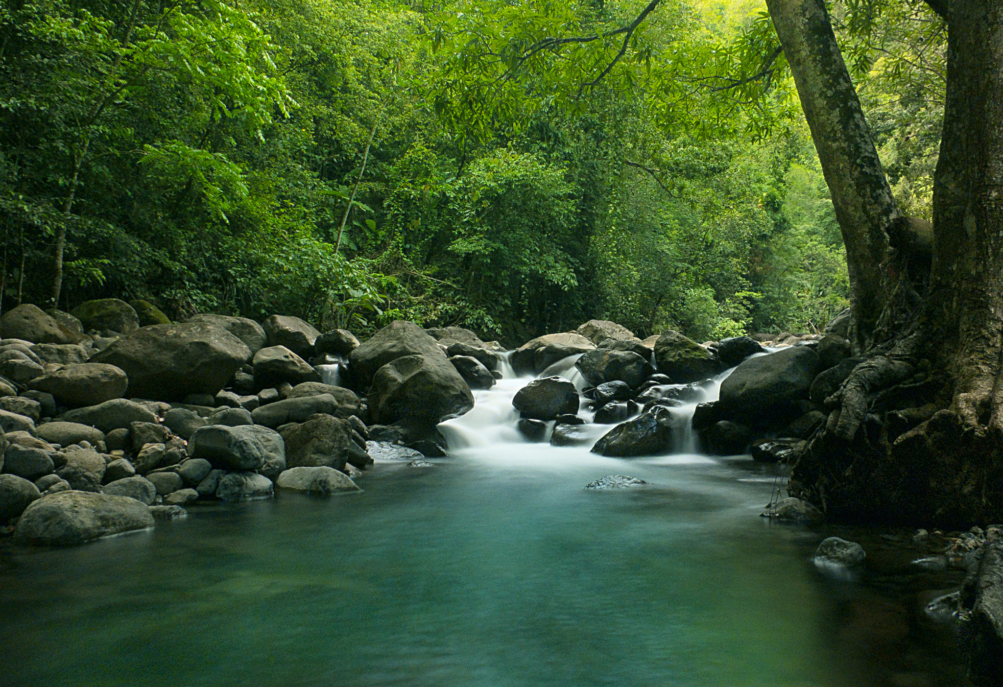 Fujifilm FinePix HS50 EXR sample photo. Waterfall photography