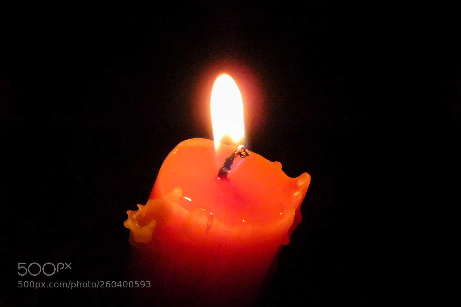Canon PowerShot SX540 HS sample photo. A candle and its photography