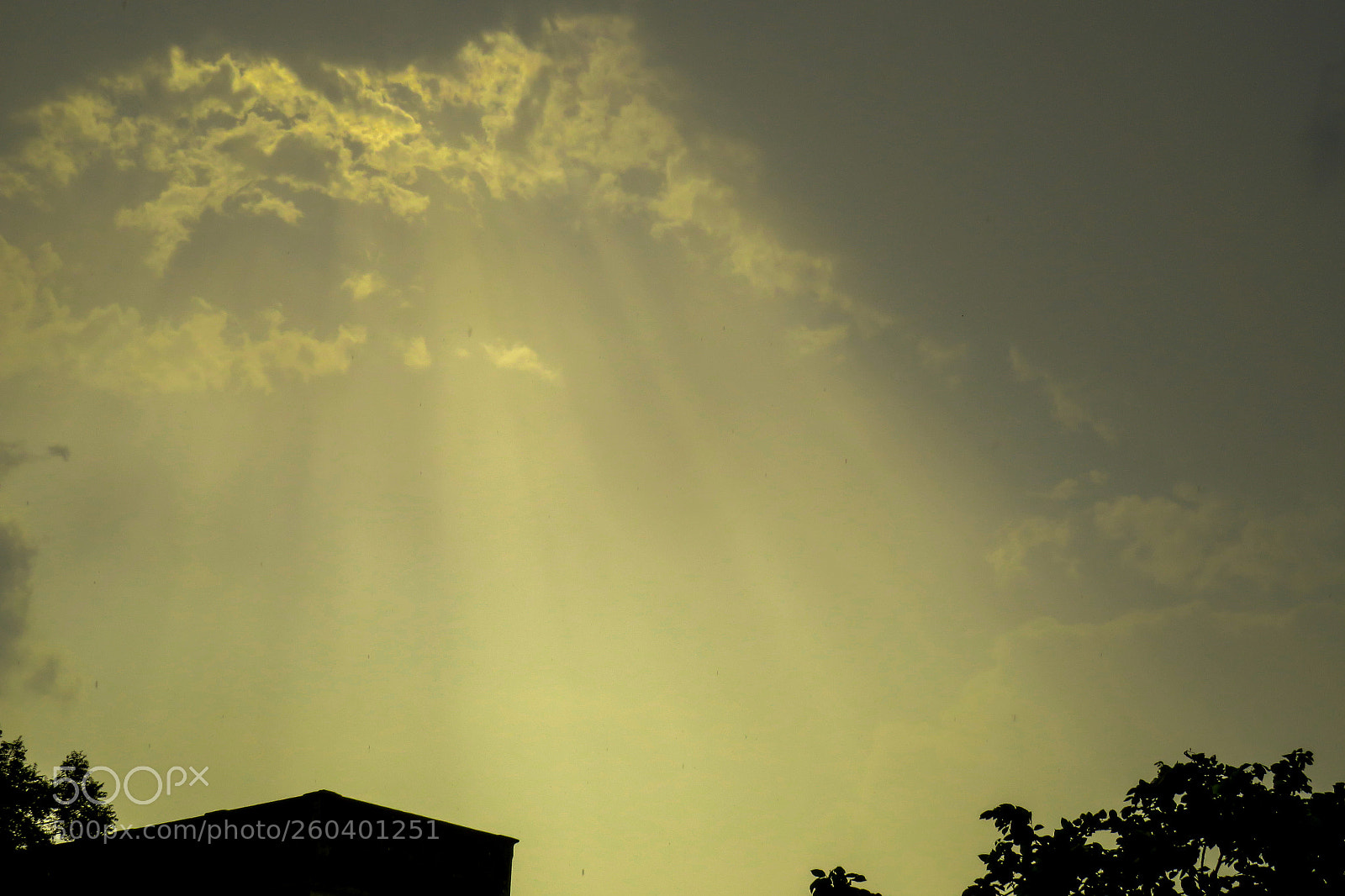 Canon PowerShot SX540 HS sample photo. Sunrays of a sunset photography