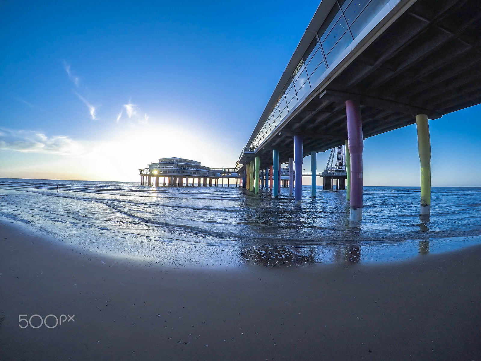 GoPro Hero5 Black sample photo. Scheveningen pier photography