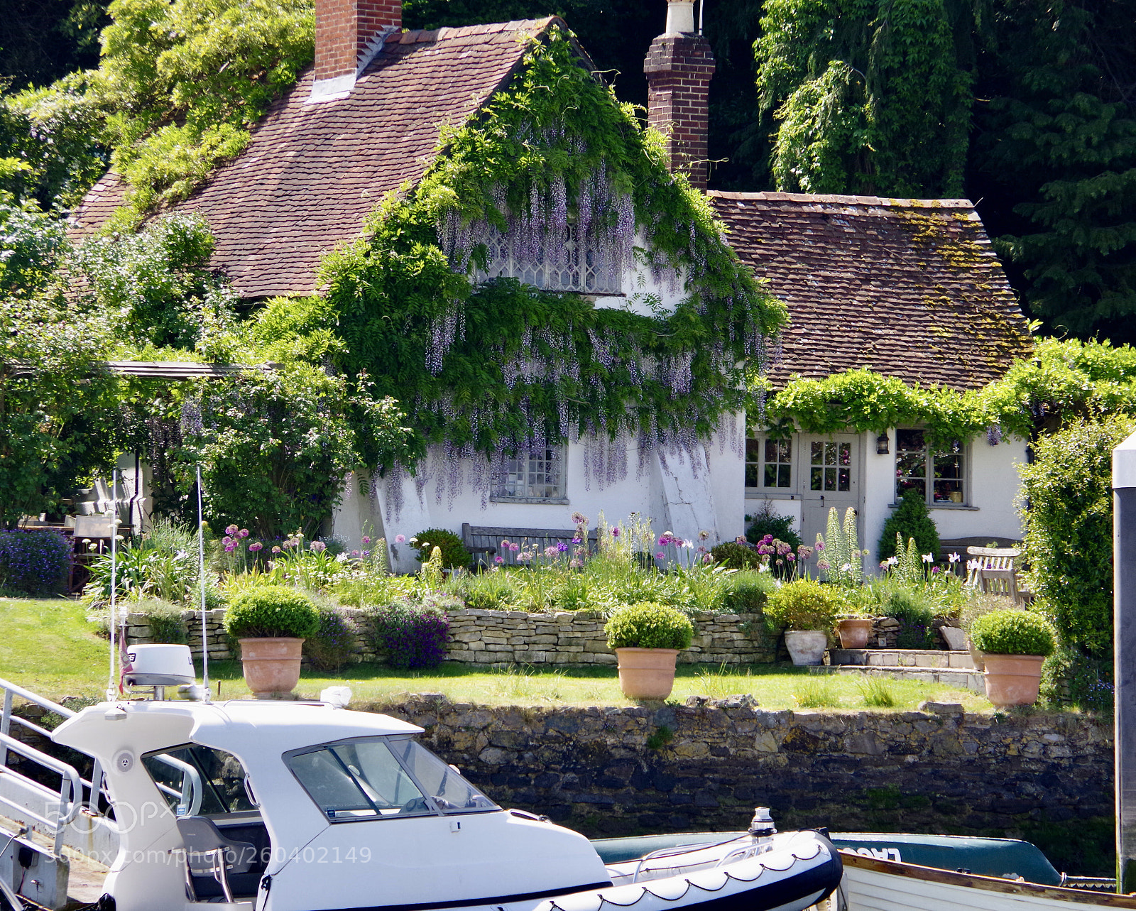 Pentax K-70 sample photo. Idyllic little cottage on photography