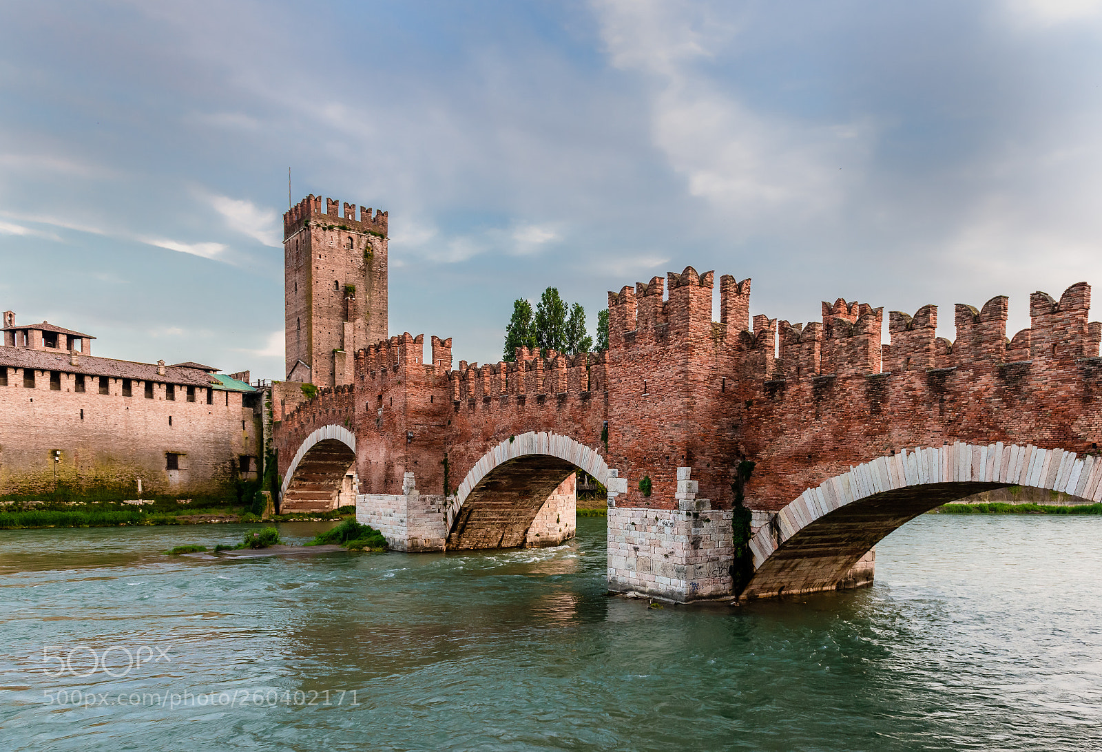 Nikon D800E sample photo. The castel vecchio bridge photography