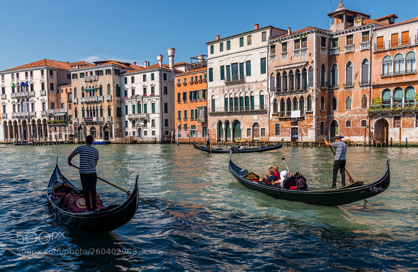 Nikon D800E sample photo. Three gondolas in grand photography