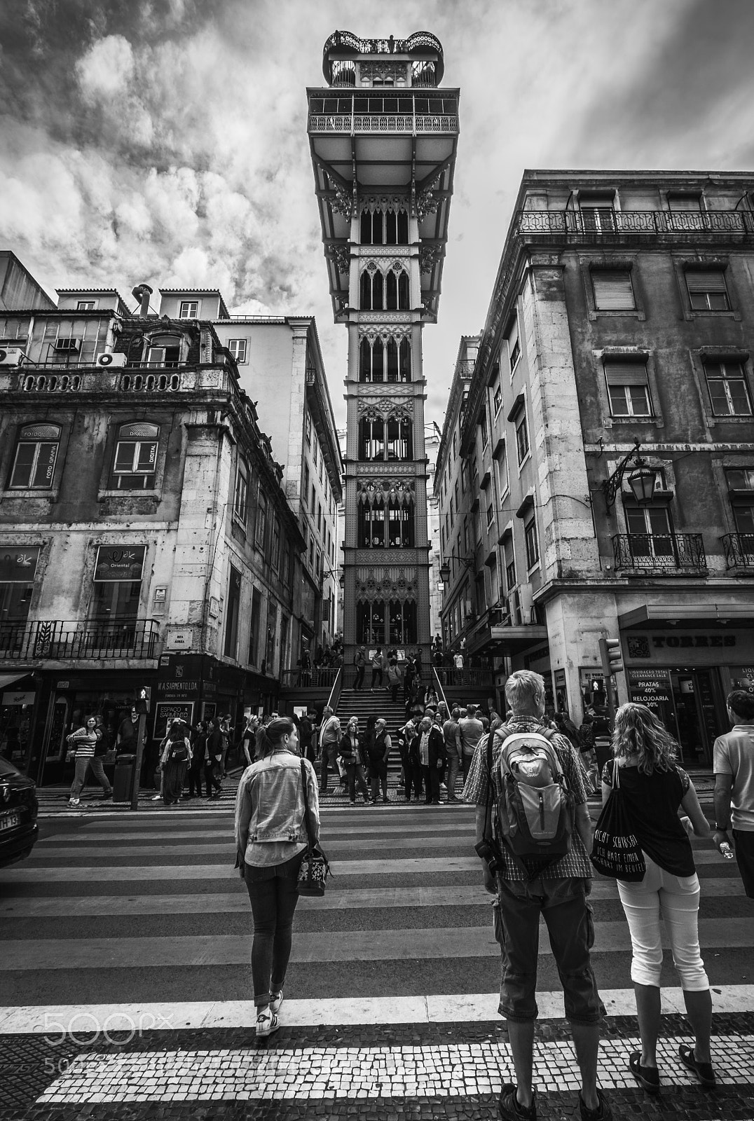 Fujifilm X-T2 sample photo. Elevador de santa justa photography