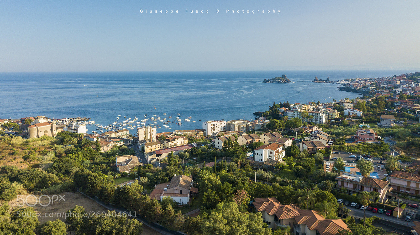 DJI FC220 sample photo. Aci trezza photography