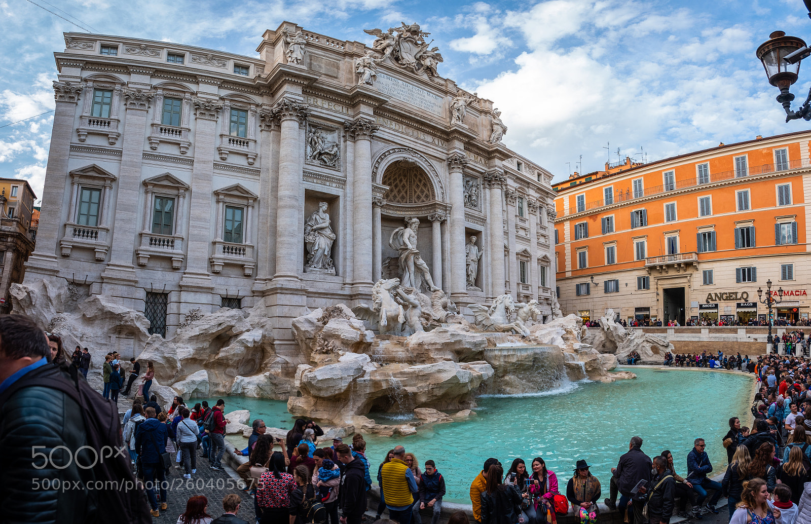 Fujifilm X-T2 sample photo. Fontana di trevi, rome photography