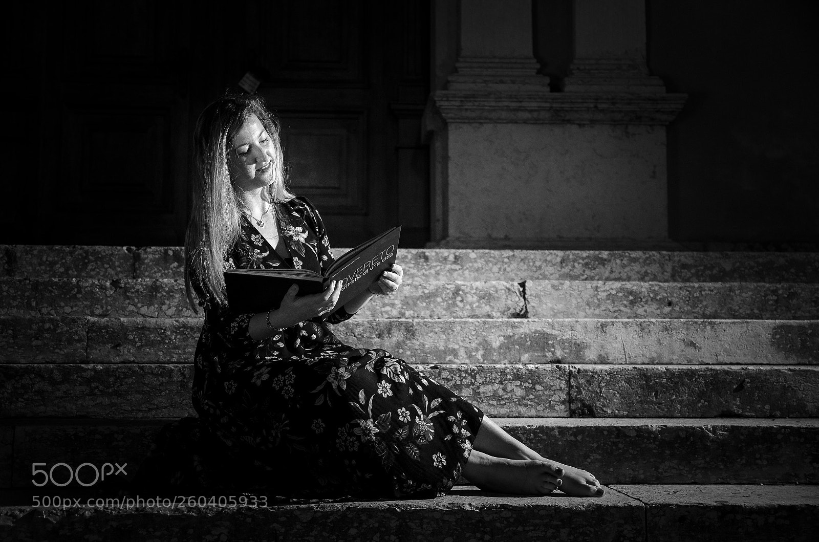 Nikon D5100 sample photo. Leggere bw notte photography