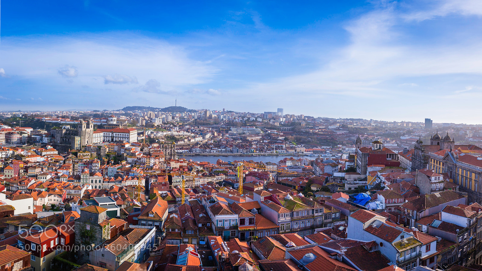Canon EOS 6D sample photo. View from clerigos tower photography