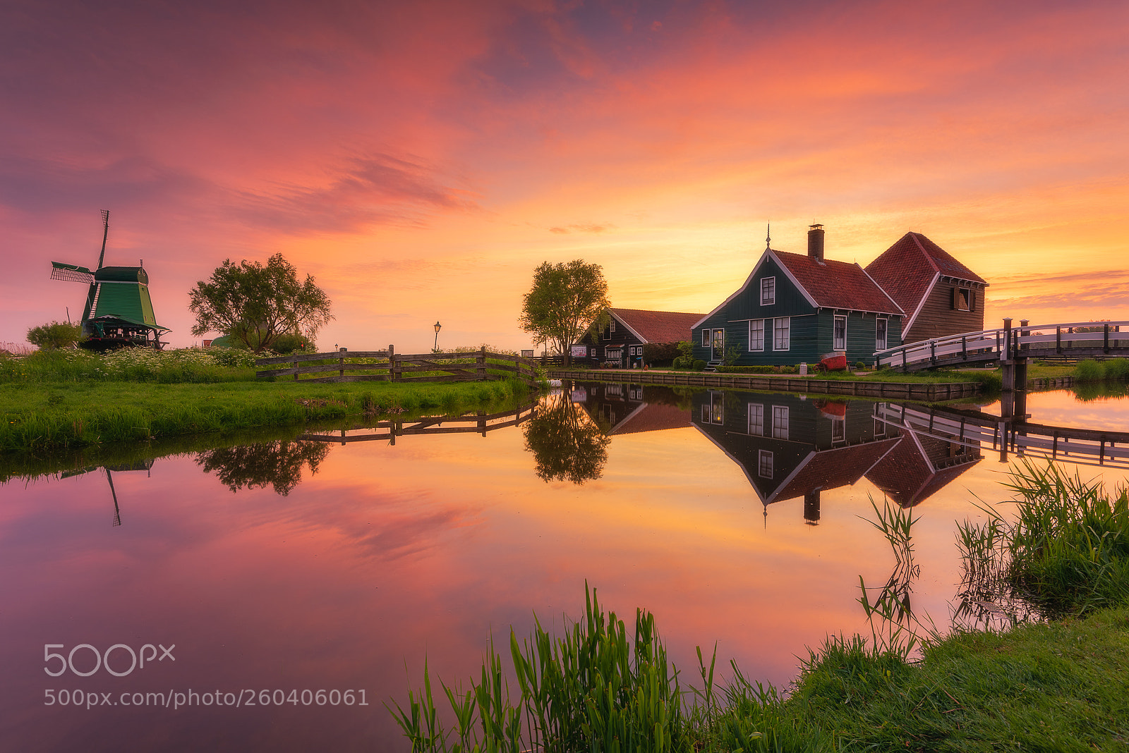 Nikon D810 sample photo. Zaanse sunrise ii photography