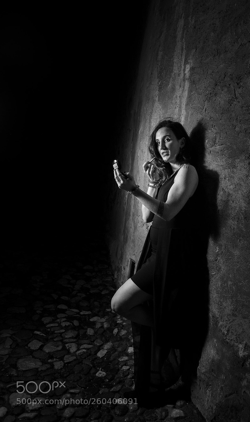Nikon D5100 sample photo. Rossetto bw notte photography