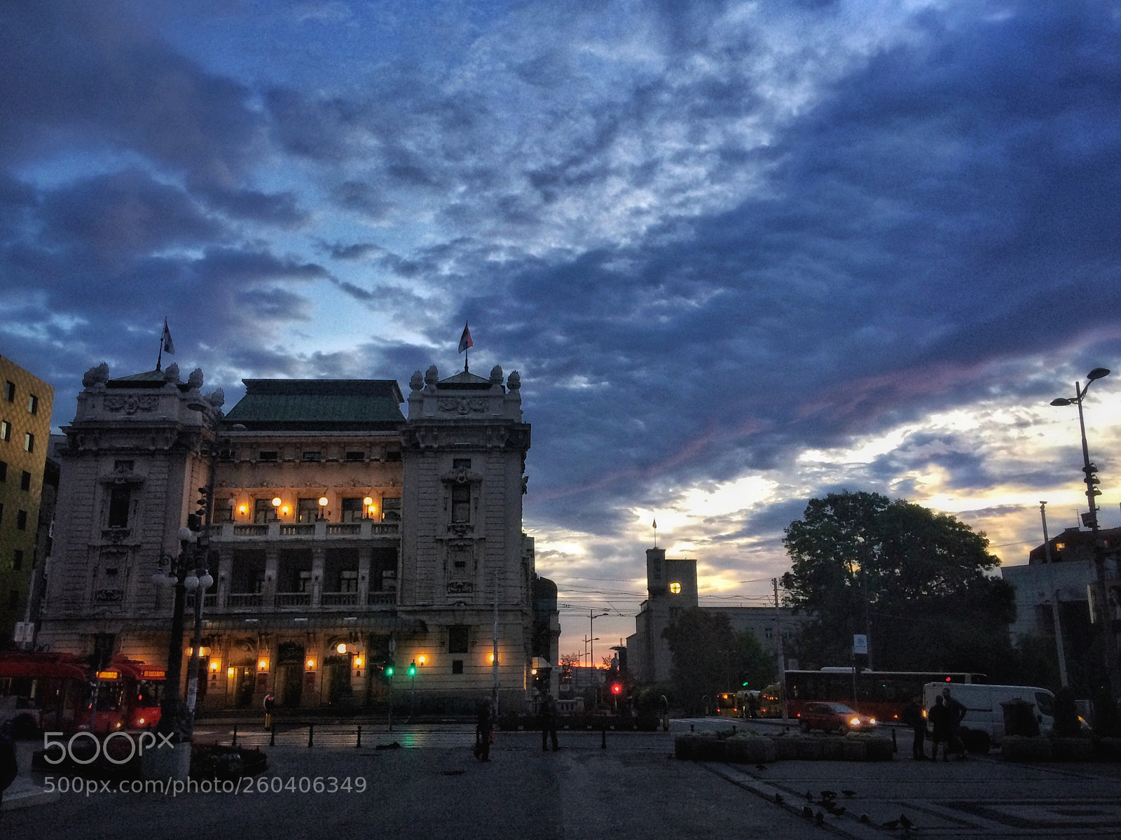 Apple iPhone 5s sample photo. Belgrade dawn photography