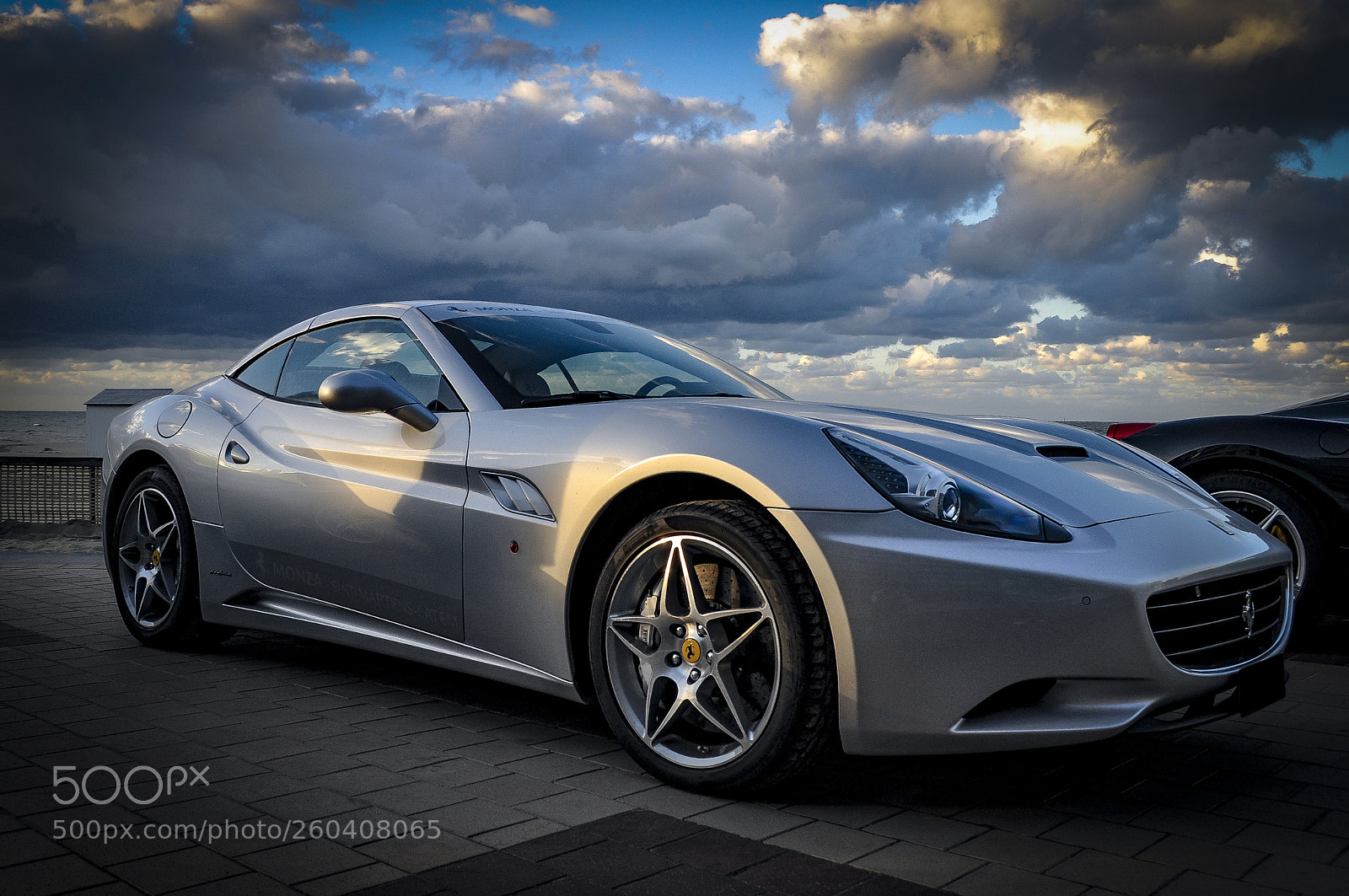 Nikon D5000 sample photo. Ferrari california photography