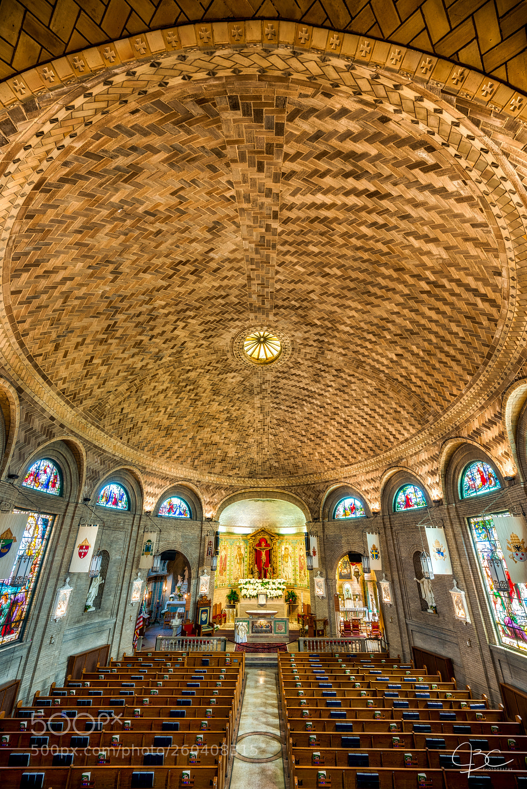 Nikon D800 sample photo. Basilica ceiling photography