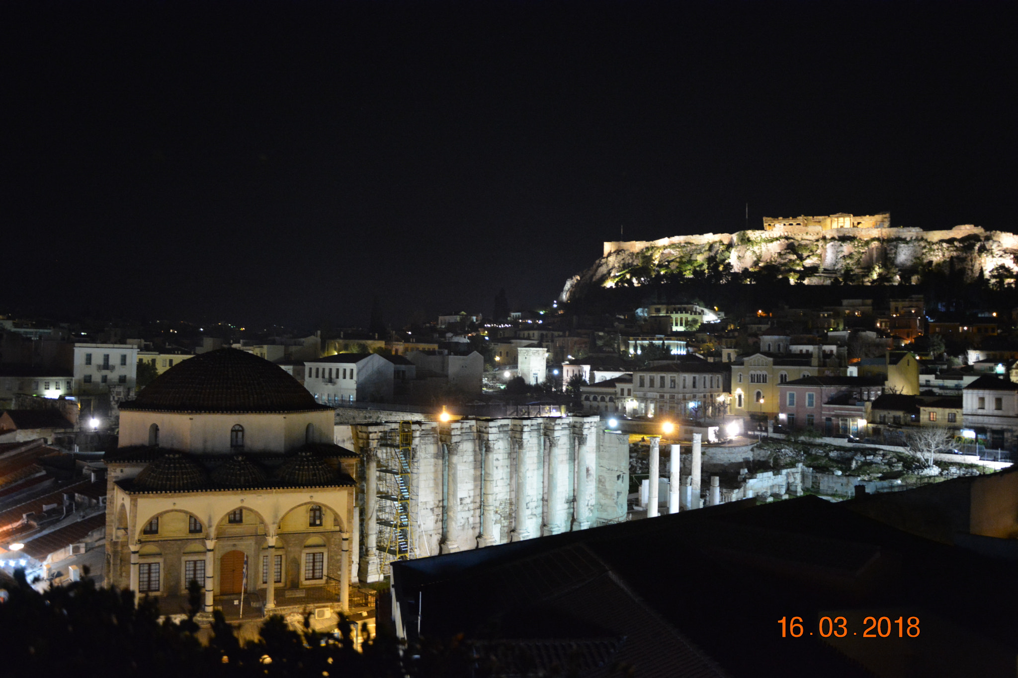 Nikon D5200 sample photo. Illuminated greece photography