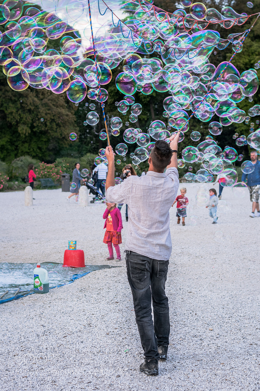 Nikon D3300 sample photo. Bubbles in the air. photography