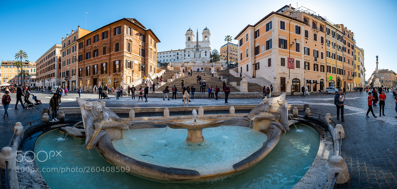 Fujifilm X-T2 sample photo. Spanish steps, rome photography