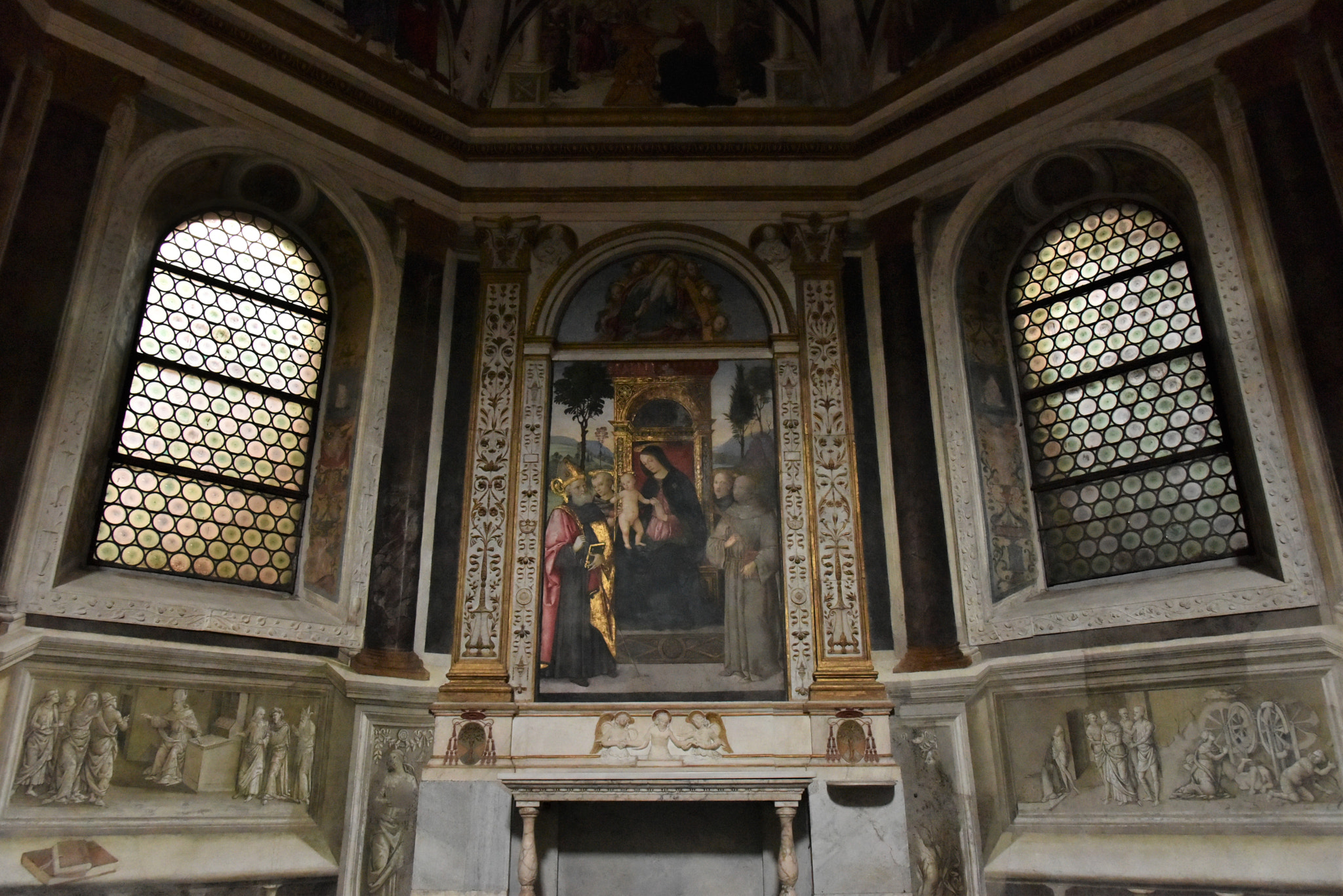 Nikon AF-S Nikkor 24-120mm F4G ED VR sample photo. Cappella del presepio, rome photography