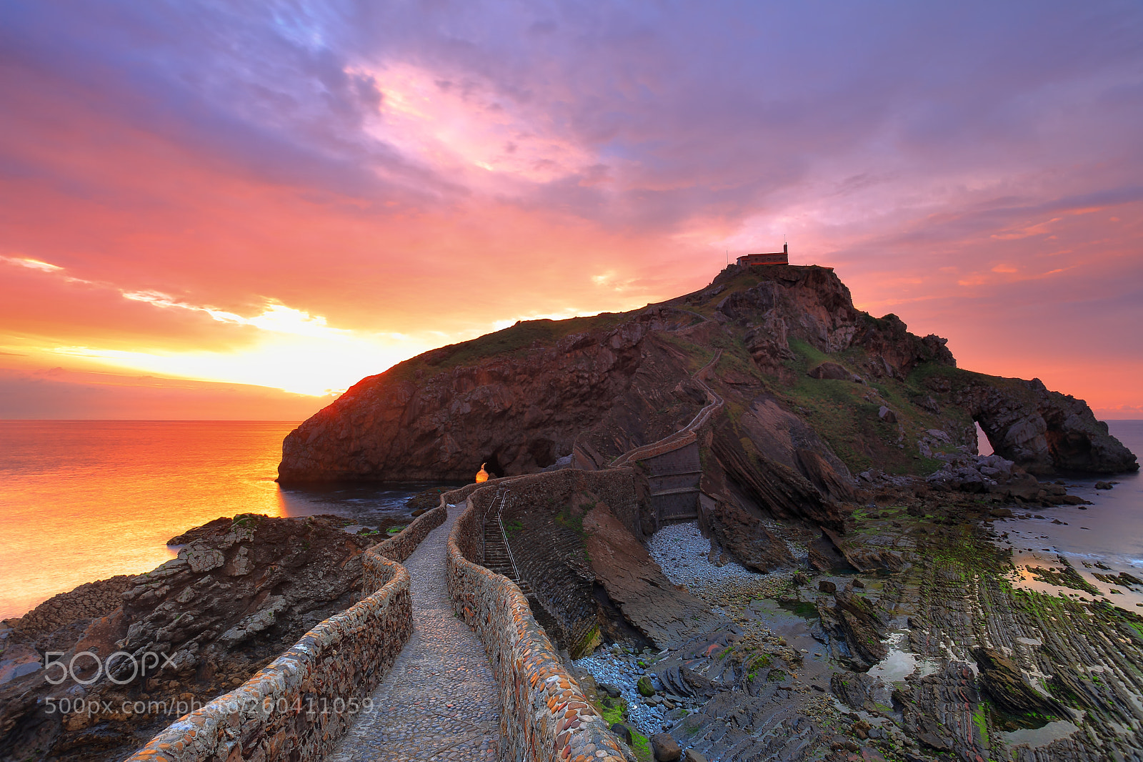 Canon EOS 5D Mark II sample photo. San juan de gaztelugatxe photography