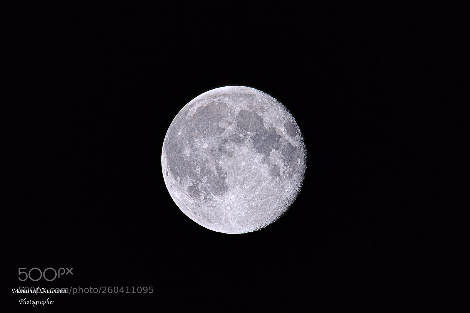 Nikon D7100 sample photo. Full moon photography