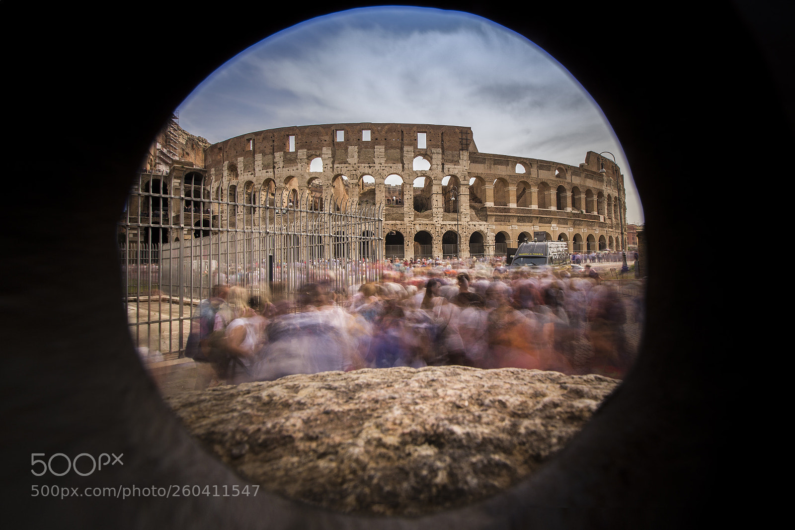 Canon EOS 60D sample photo. In the hole colosseo photography