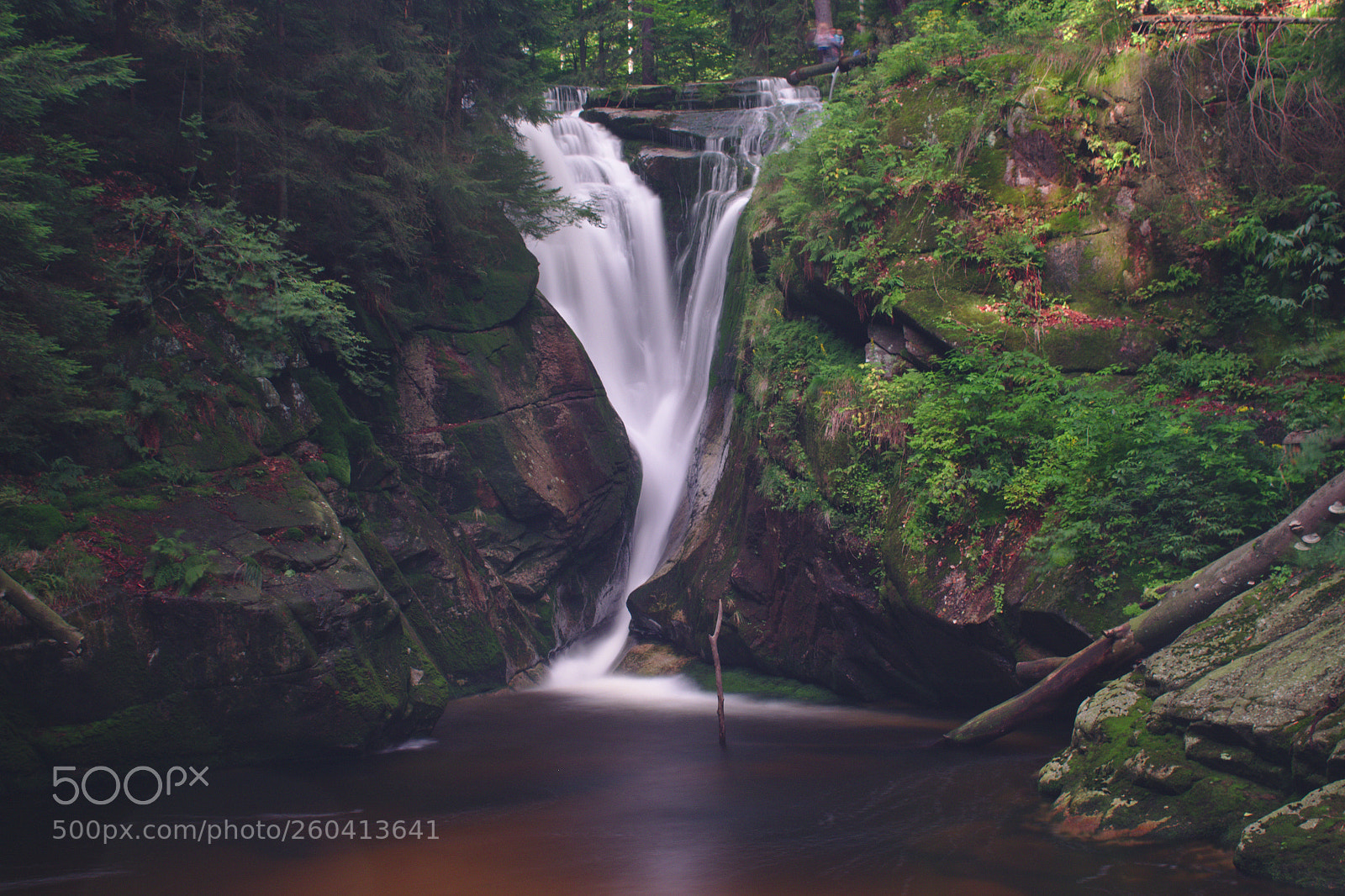 Canon EOS 600D (Rebel EOS T3i / EOS Kiss X5) sample photo. "szklarka" waterfall photography
