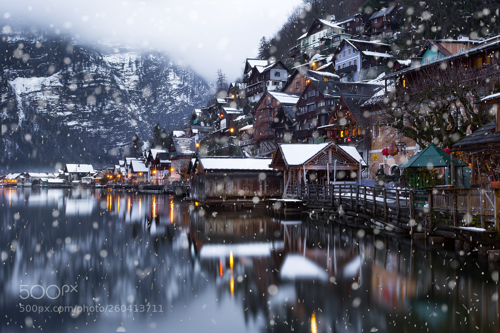 Canon EOS 6D sample photo. Winter İn hallstatt photography