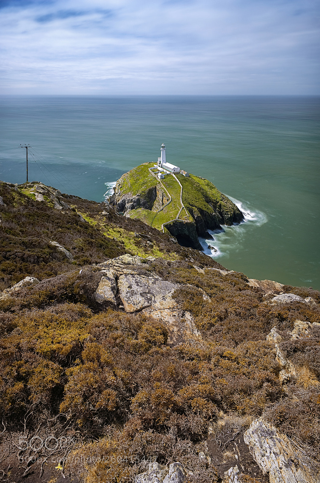Sony a7R II sample photo. South stack lighthouse ll photography