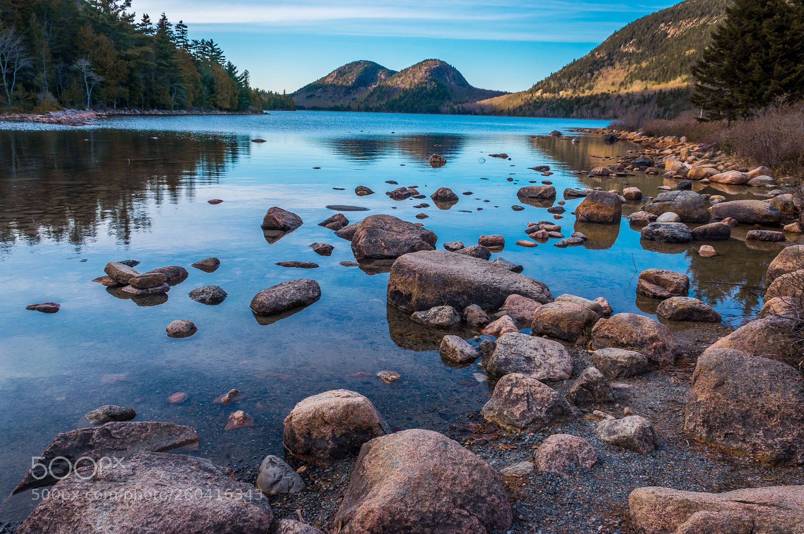 Nikon D5300 sample photo. Jordan pond, acadia national photography