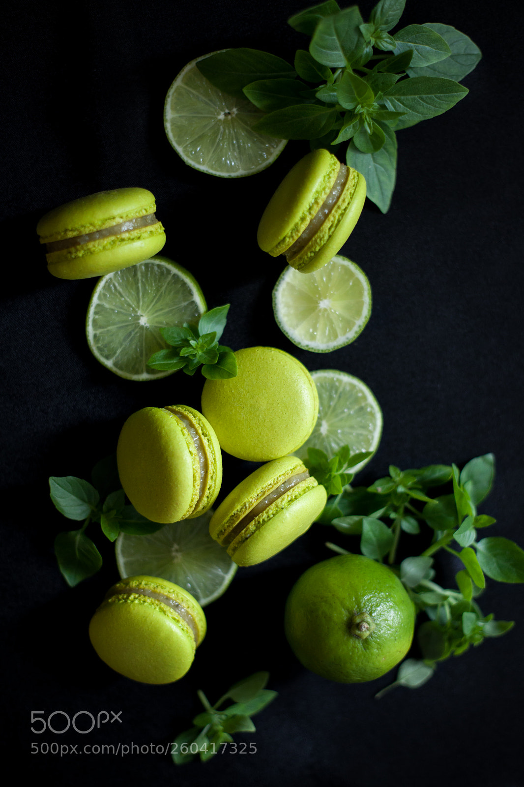 Canon EOS 5D Mark II sample photo. Lime&macarons photography