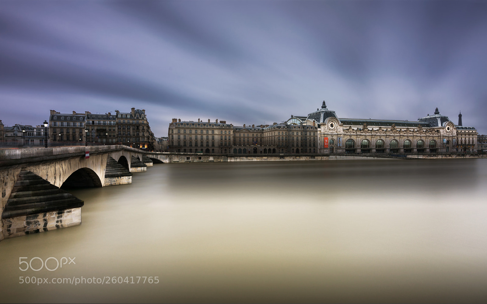 Sony a7R II sample photo. Paris flooded photography