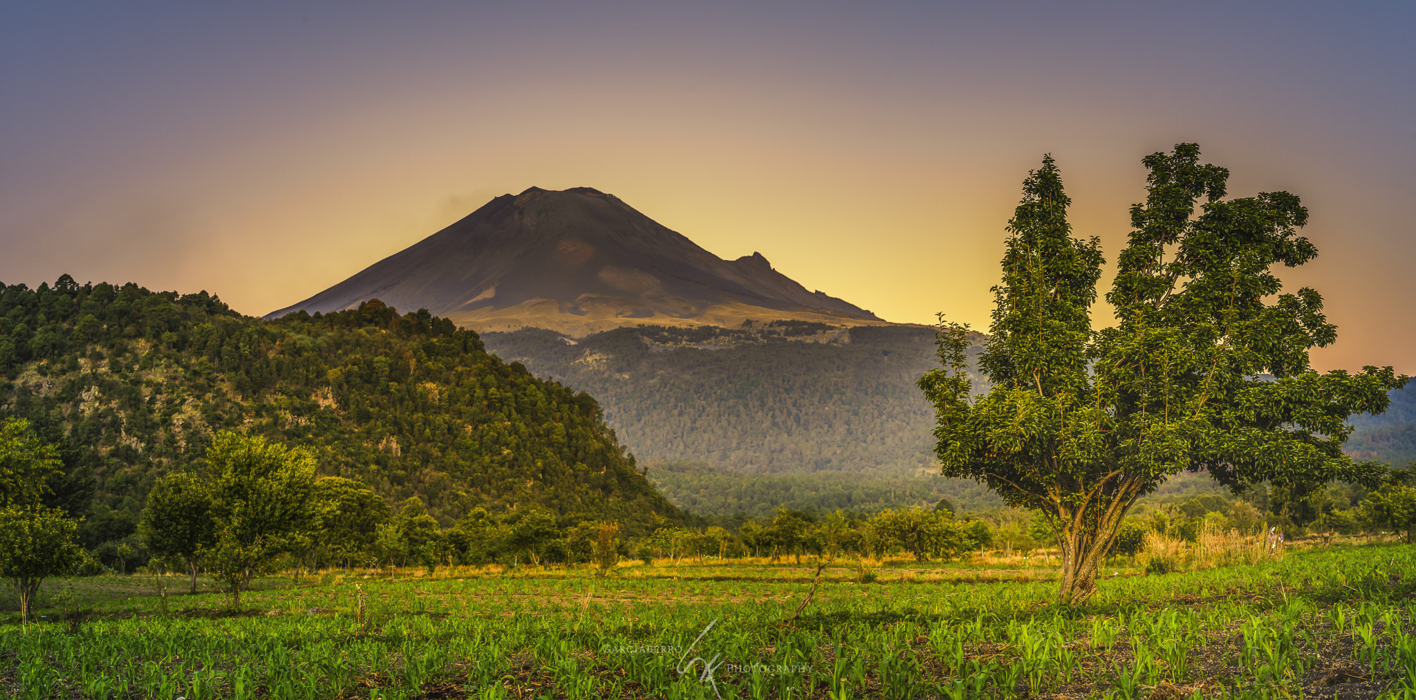 Pentax 645Z sample photo. The popocatepetl in the morning photography