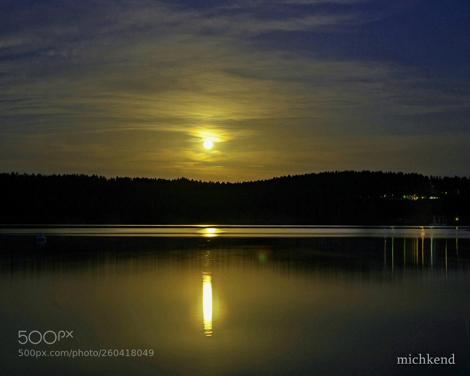 Canon EOS 6D sample photo. Moonrise photography