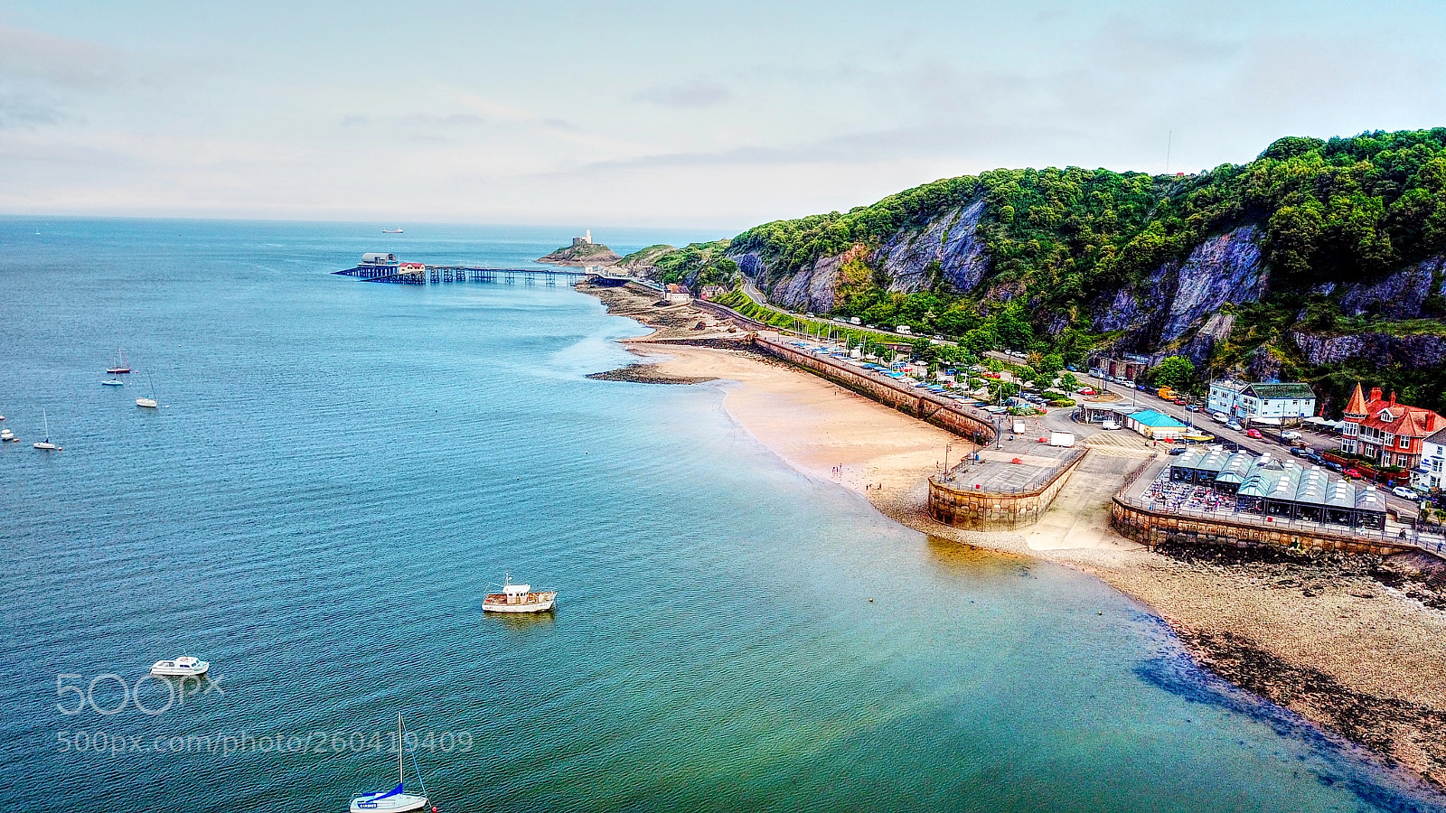 DJI FC220 sample photo. The mumbles photography