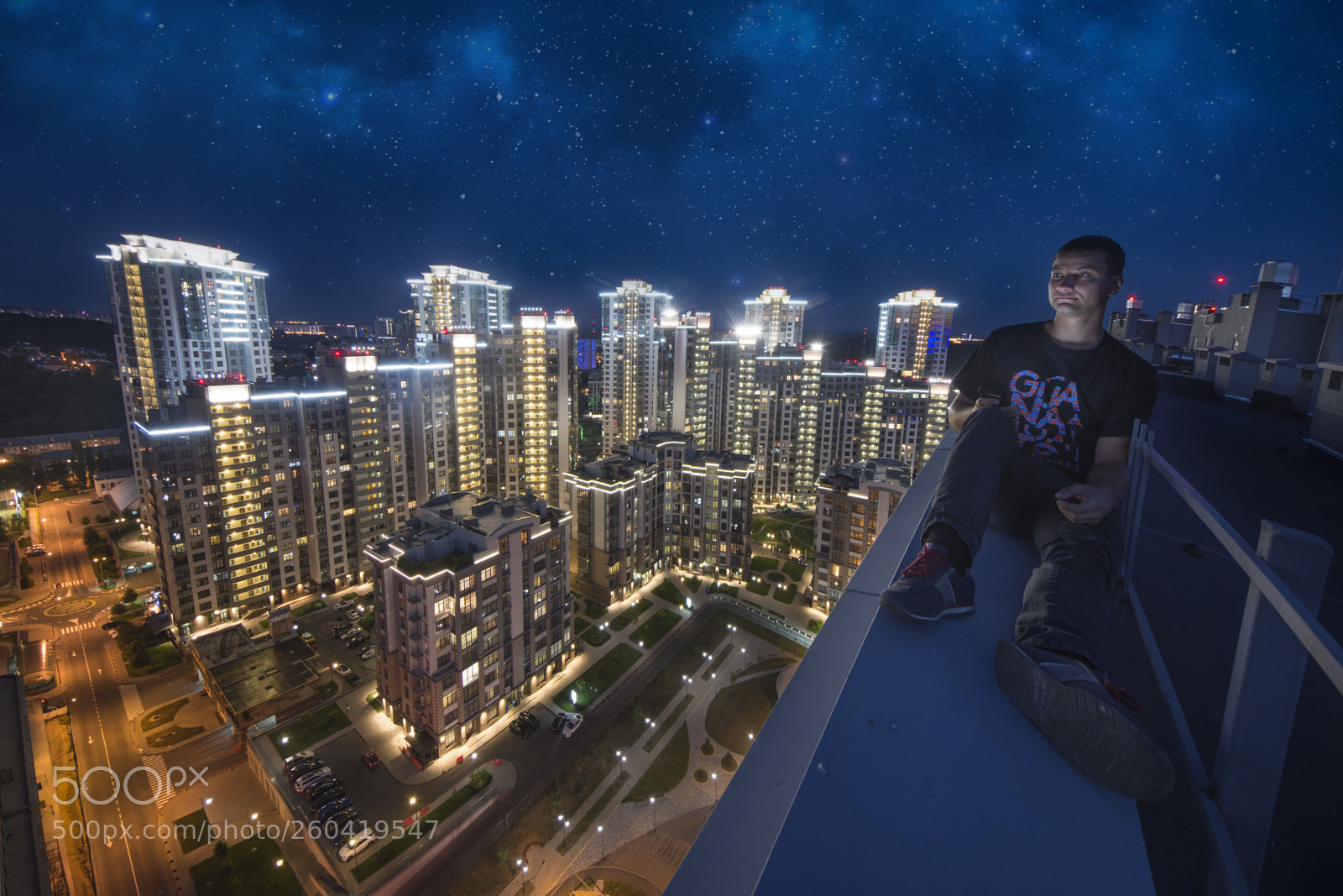 Nikon D7200 sample photo. Magic evening at kiev photography