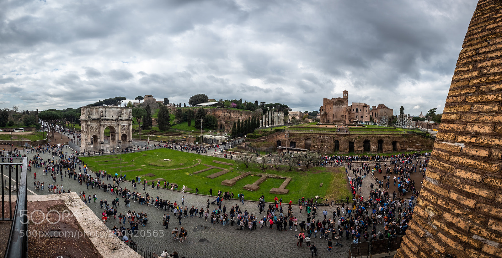 Fujifilm X-T2 sample photo. Arch of constantine, rome photography