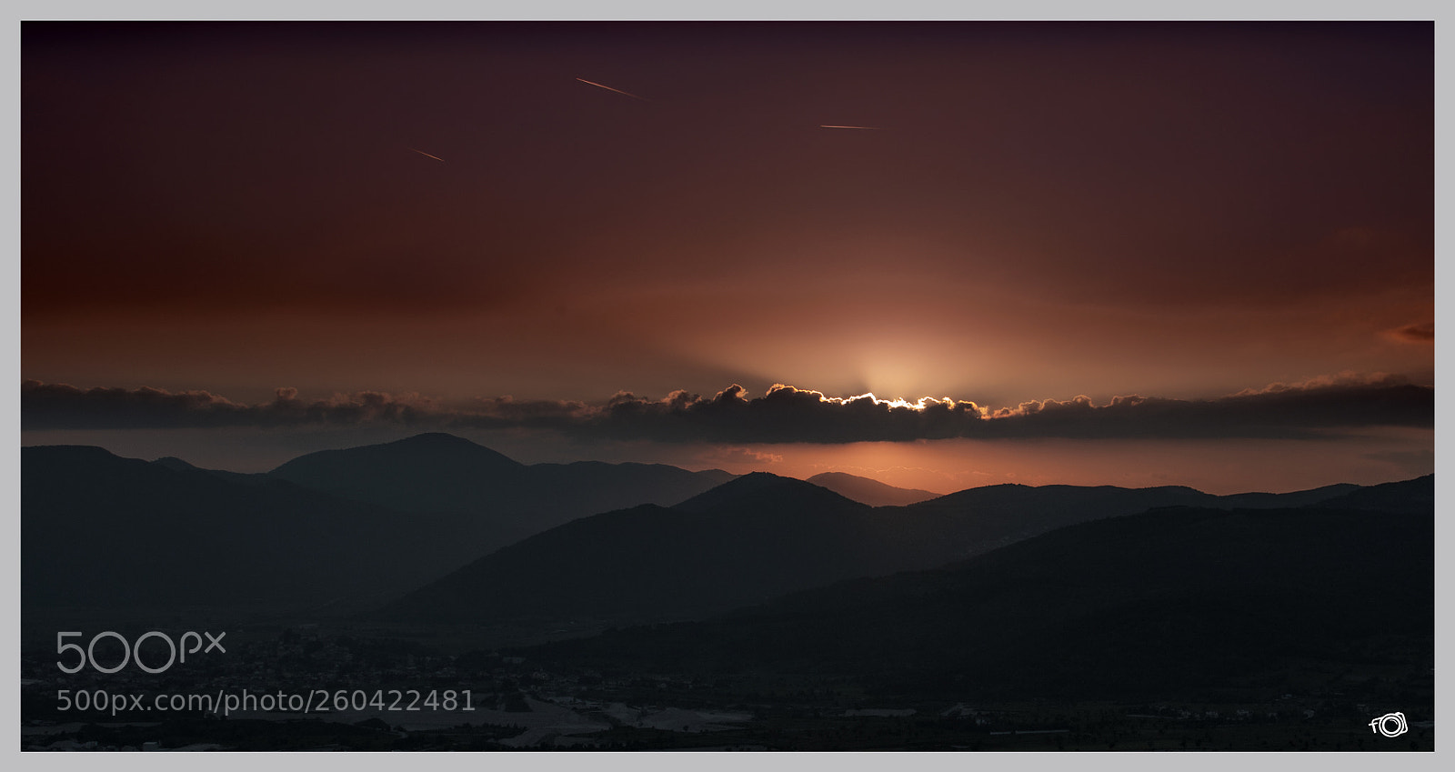 Nikon D90 sample photo. Tramonto alba fucens photography