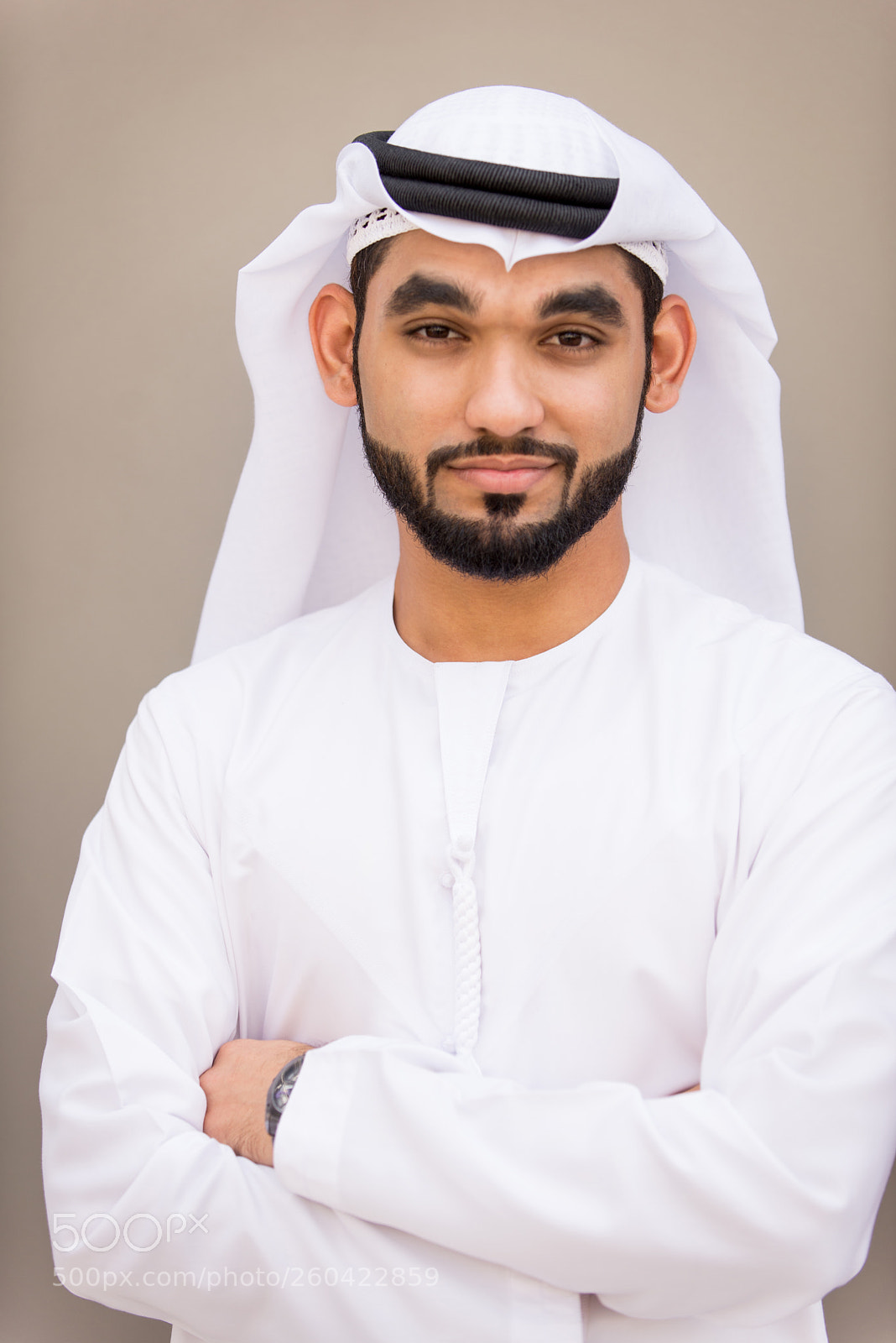 Nikon D610 sample photo. Arabic businessman with kandura photography