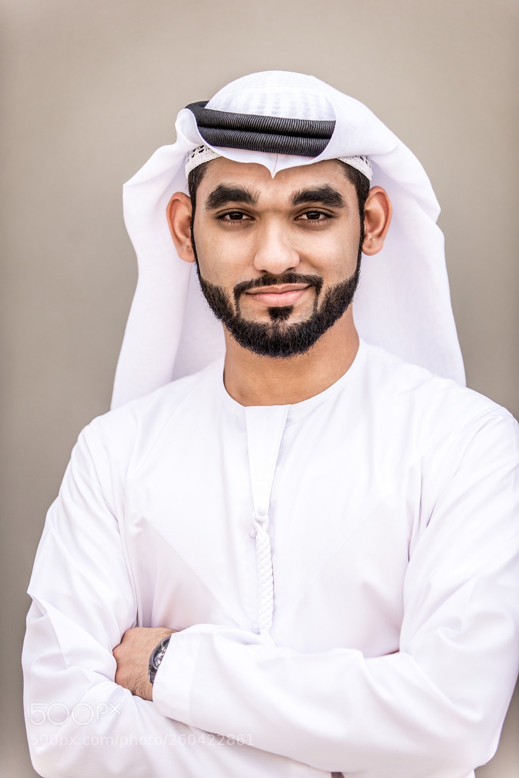 Nikon D610 sample photo. Arabic businessman with kandura photography