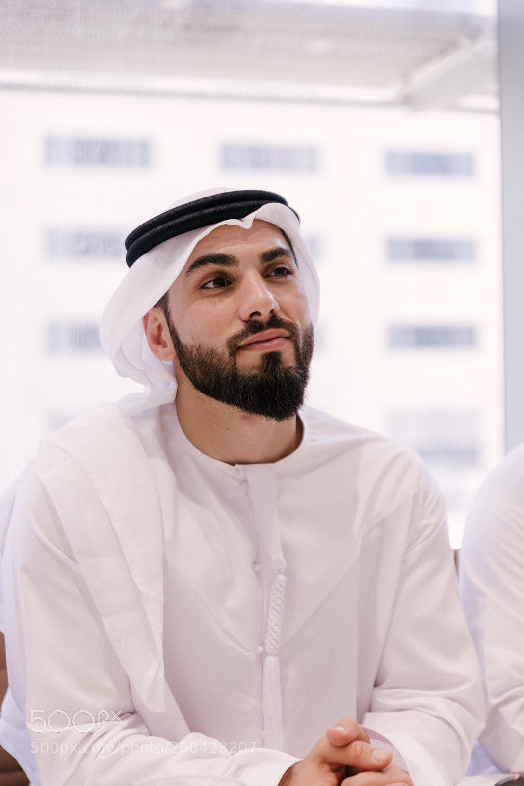 Nikon D610 sample photo. Arabianbusinessman with kandora portrait photography