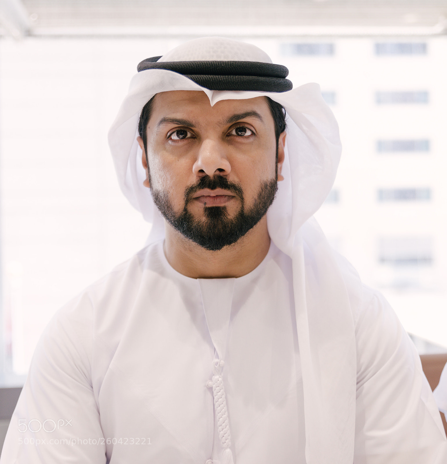 Nikon D610 sample photo. Arabianbusinessman with kandora portrait photography