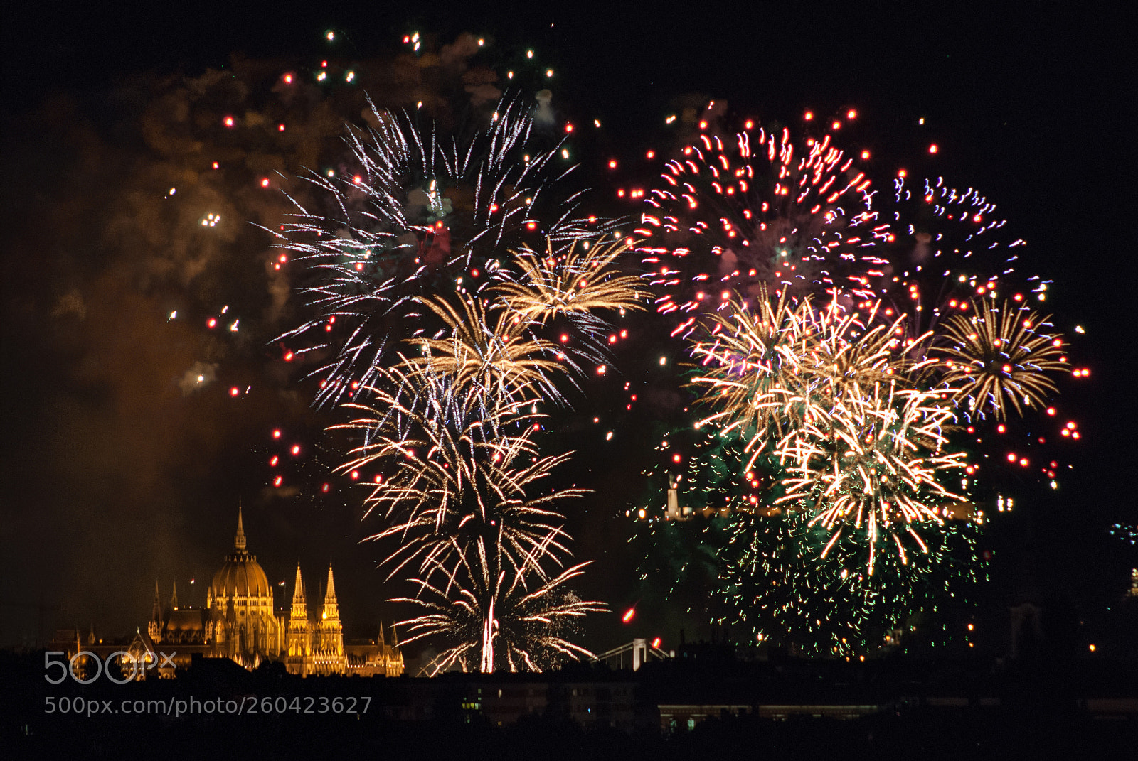 Nikon D200 sample photo. Fireworks photography